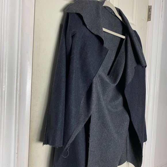 Osklen collection coat grey M jacket euc - Picture 8 of 15